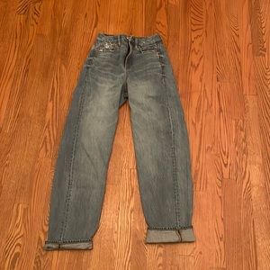 American Eagle Baggy Blue Jeans